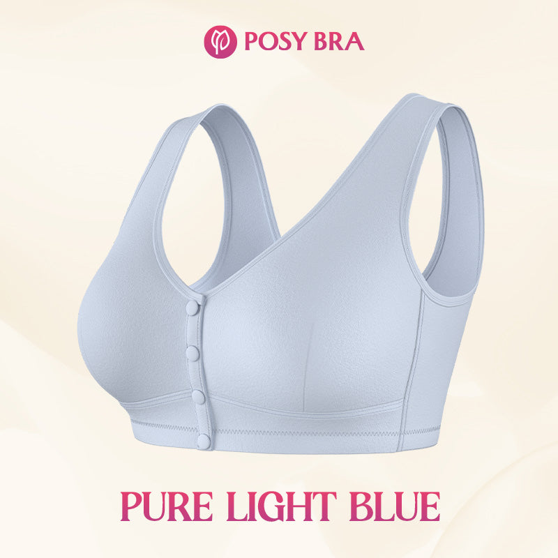 Possy Bras: Magic Comfort Front Closure Shaping Bra for Seniors