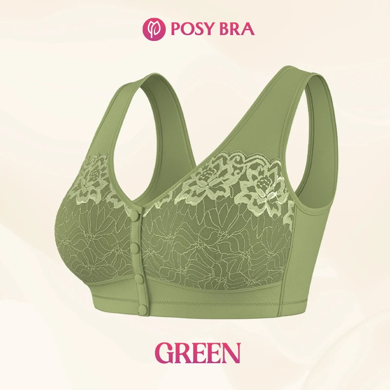 Possy Bras: Magic Comfort Front Closure Shaping Bra for Seniors
