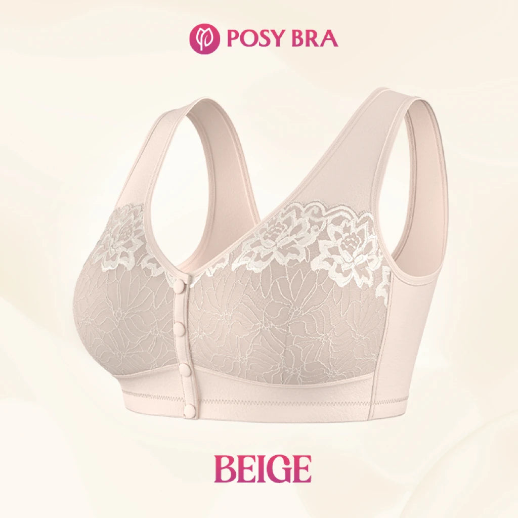 Possy Bras: Magic Comfort Front Closure Shaping Bra for Seniors
