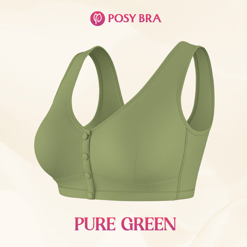Possy Bras: Magic Comfort Front Closure Shaping Bra for Seniors