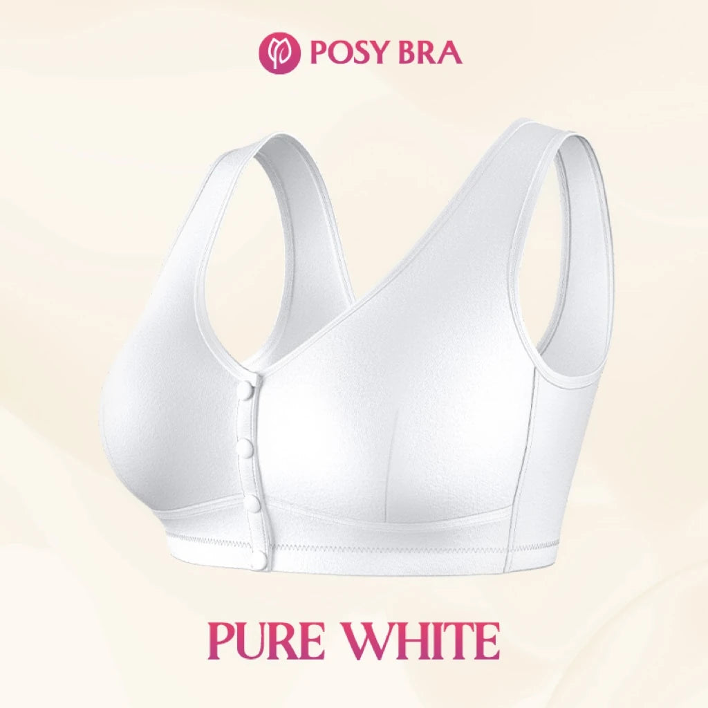 Possy Bras: Magic Comfort Front Closure Shaping Bra for Seniors