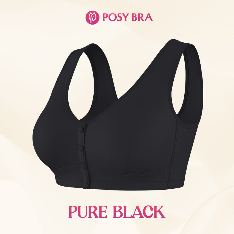 Possy Bras: Magic Comfort Front Closure Shaping Bra for Seniors