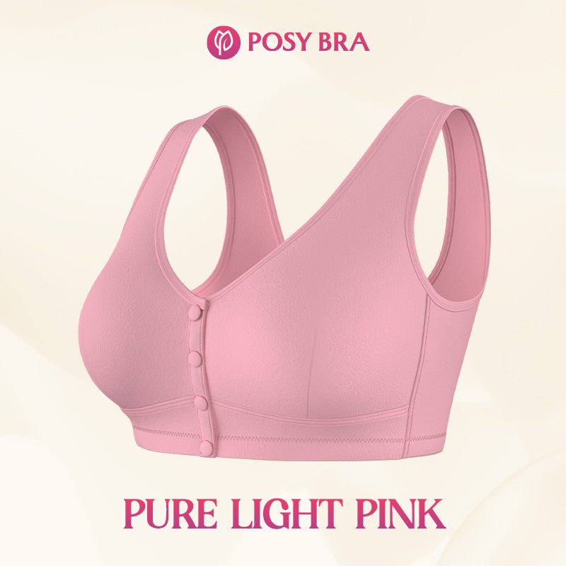 Possy Bras: Magic Comfort Front Closure Shaping Bra for Seniors