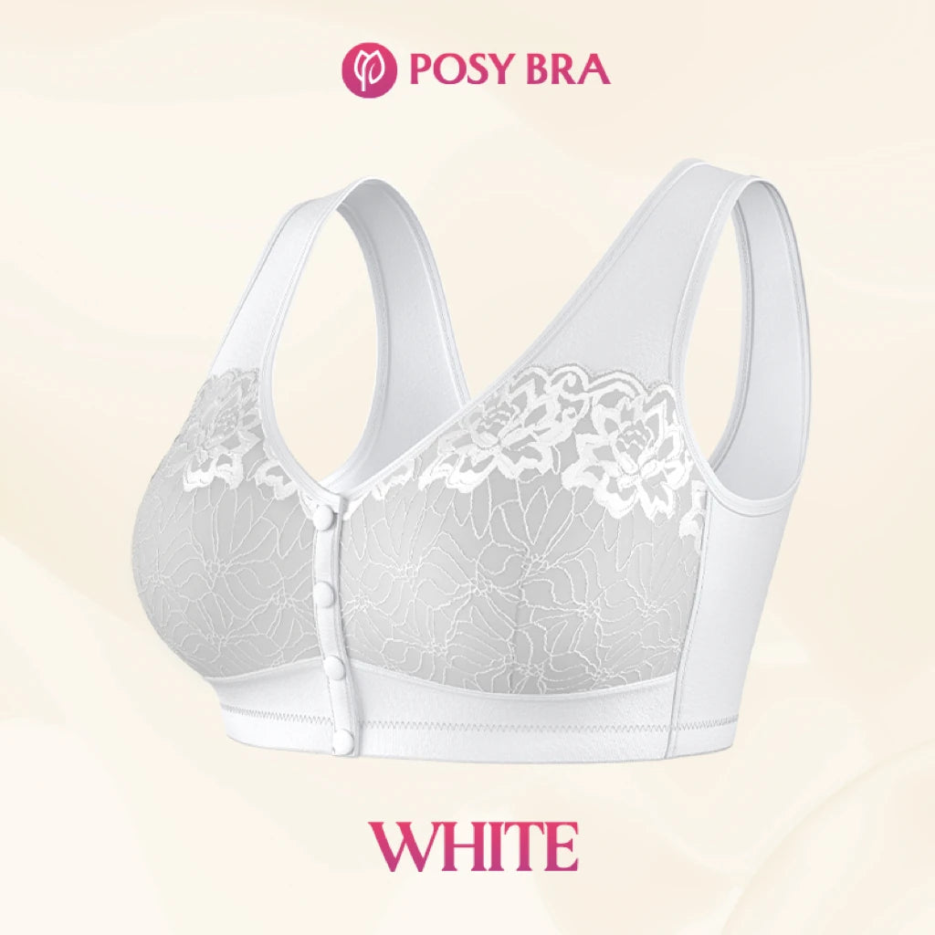 Possy Bras: Magic Comfort Front Closure Shaping Bra for Seniors