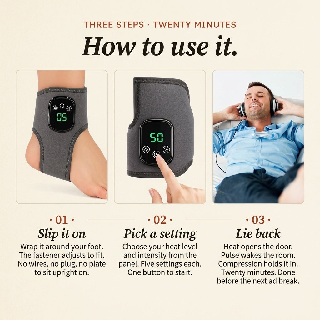 NunaMode™ Heat + EMS + Compression Recovery Wrap (MT)