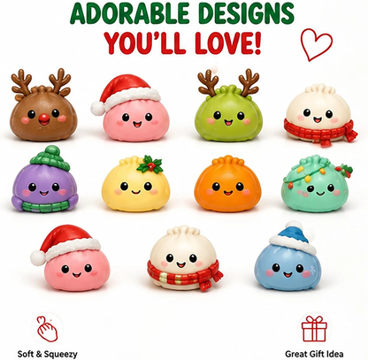 Adorable designs you'll love — 11 Christmas dumpling squishy characters